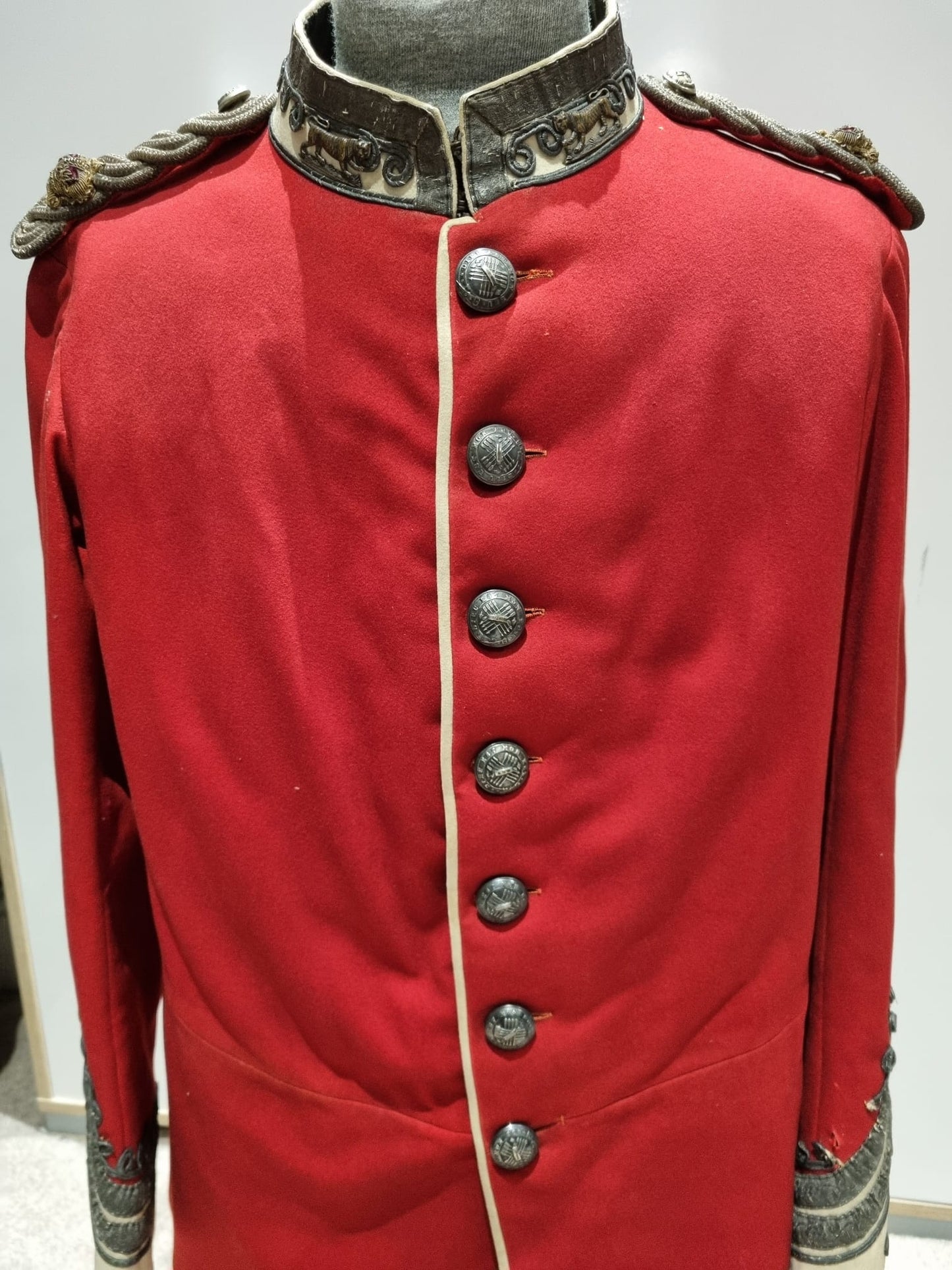 Victorian York and Lancaster Regiment (1st Hallamshire Volunteer Battalion) Major’s Tunic