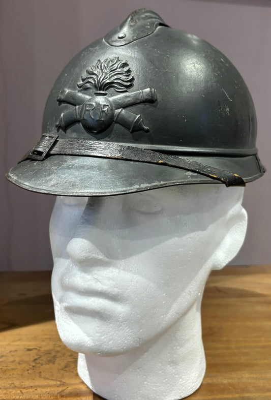 WW1 French Artillery M15 ‘Adrian’ Helmet