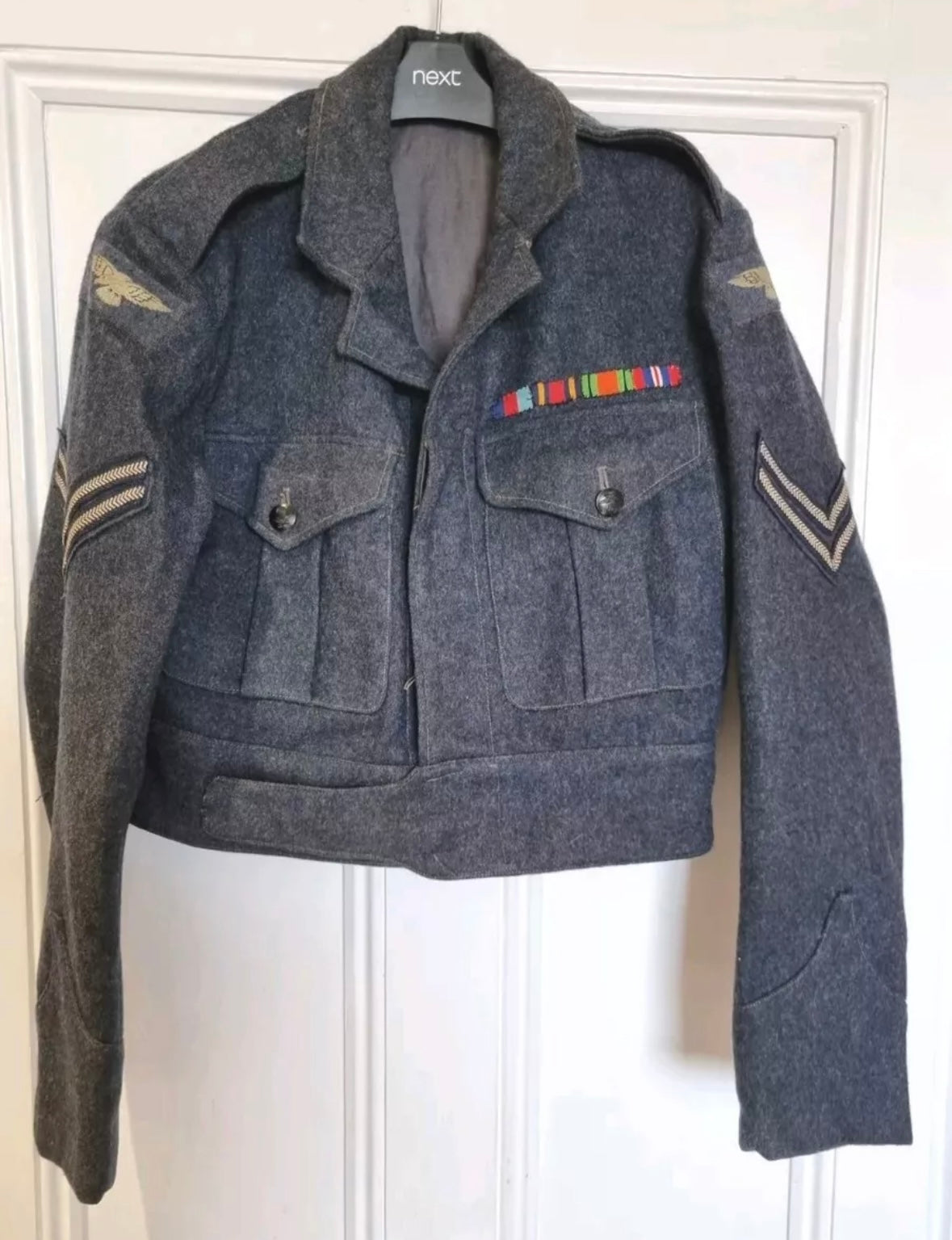 SOLD! Fantastic WW2 RAF Uniform Set to Corporal Arthur Norman Cotton, with Medals.