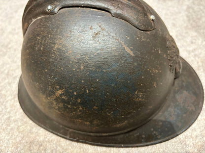 WW1 French Colonial Infantry M15 ‘Adrian’ Helmet