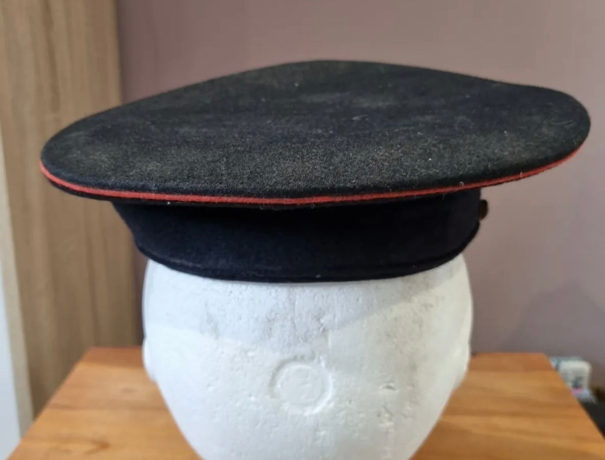 SOLD! WW1 to 1920s British Army (Royal Engineers) Dress Visor Cap