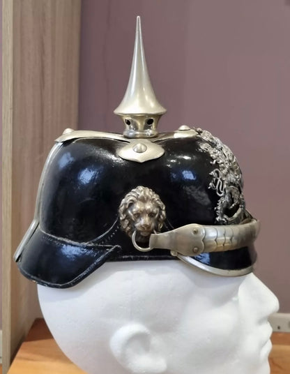 SOLD! Restored WW1 Imperial German (Bavarian) Police Pickelhaube