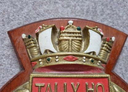 SOLD! WW2 Royal Navy, Tally Ho Submarine Plaque