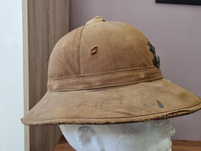 WW2 French Colonial M31 Pith Helmet, Dated 1935/6