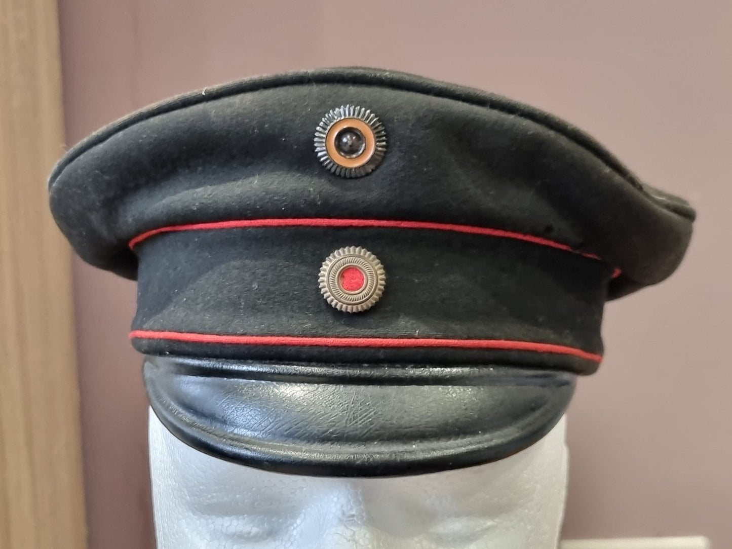 SOLD! Pre WW1 Imperial German M1897 Red Cross Pattern Visor Cap