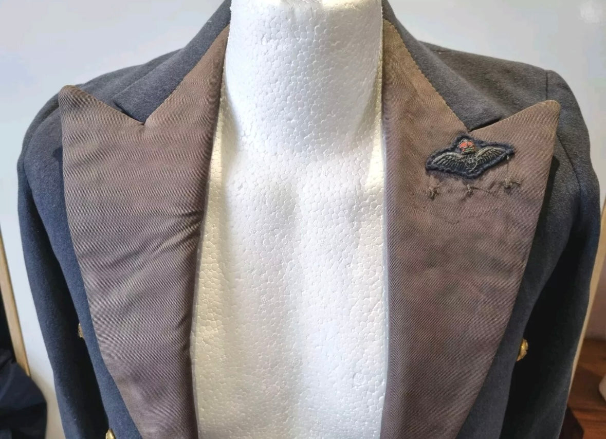 SOLD! WW2 RAF Mess Uniform named to Pilot Officer John Fletcher McPhie, Stalag Luft 3 Interest!