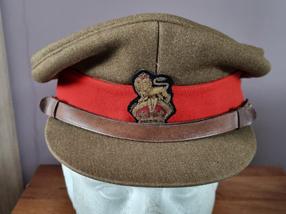 SOLD! Early 1950s British Colonel’s Royal Army Service Corps Visor Cap