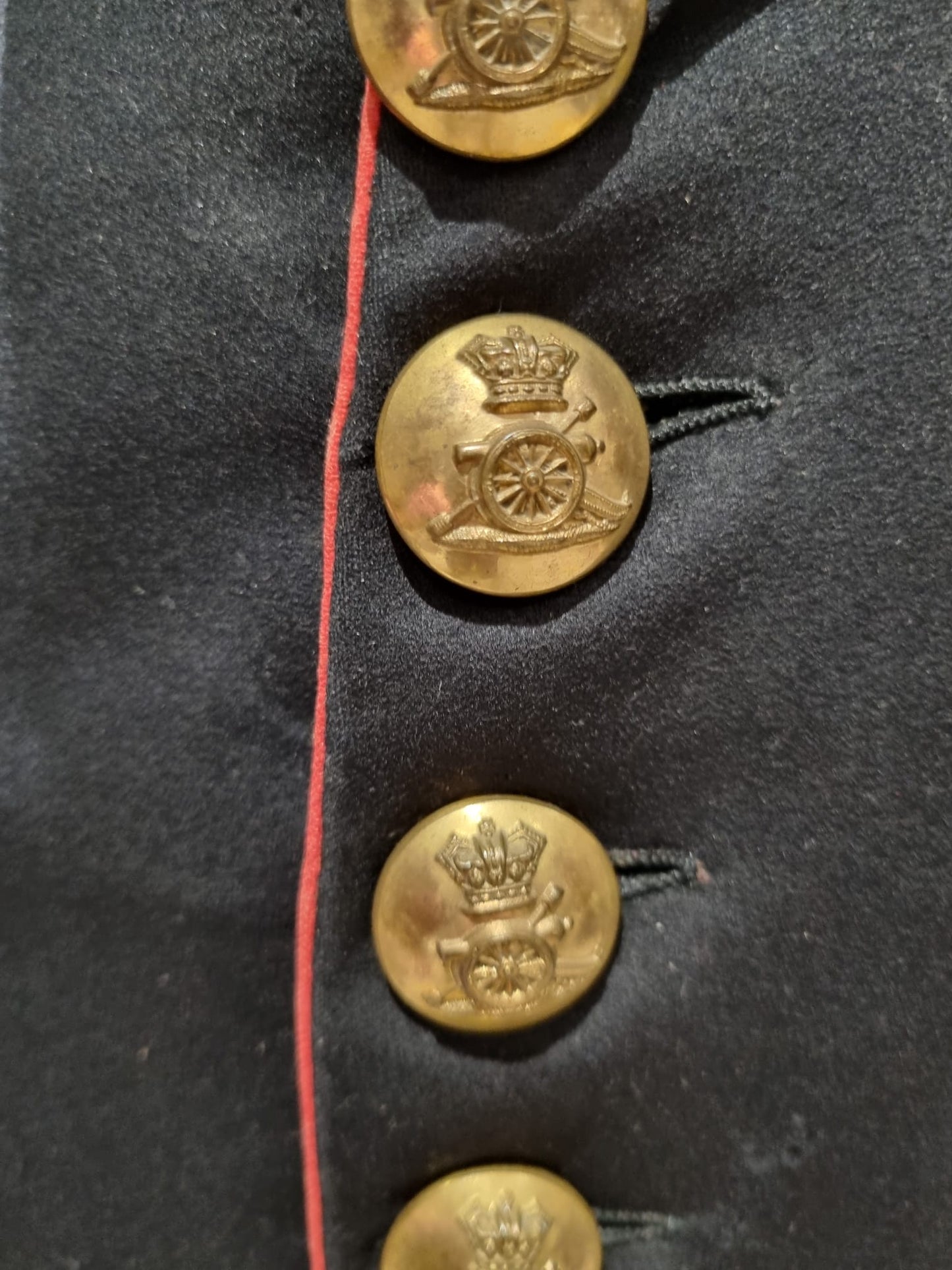 Victorian Royal Artillery Majors Dress Jacket and Trousers