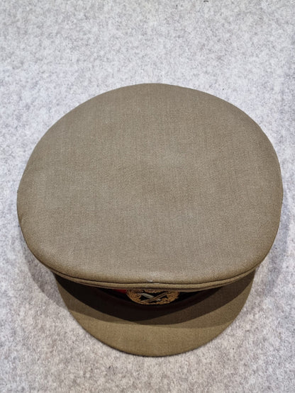 SOLD! WW2 British Army General’s Khaki Visor Cap