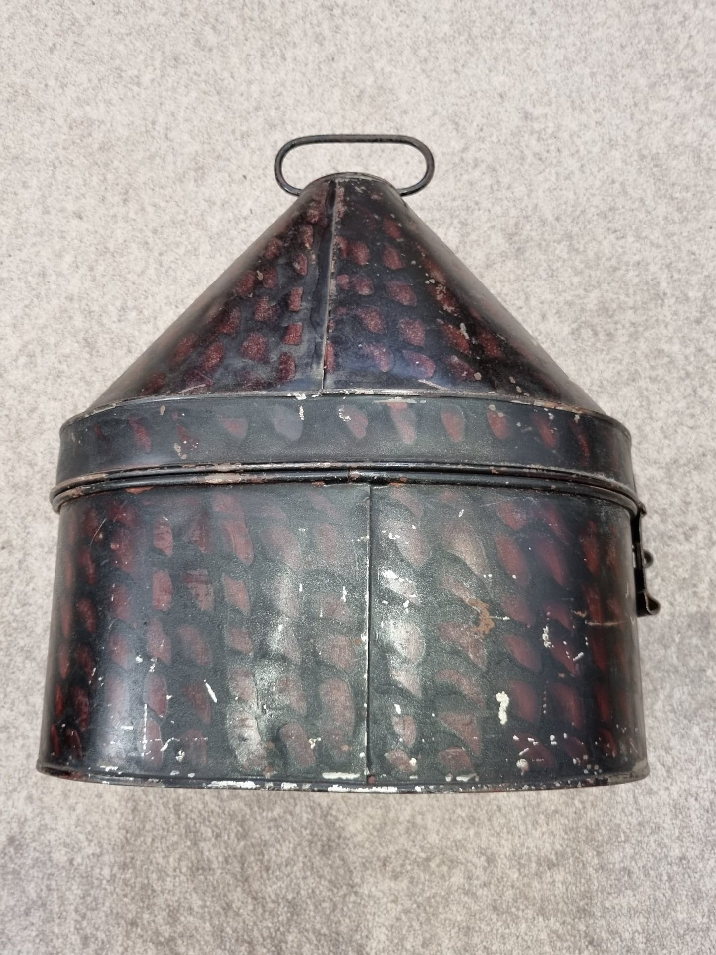 SOLD! Victorian Royal Artillery Officer’s Home Service Helmet and Tin