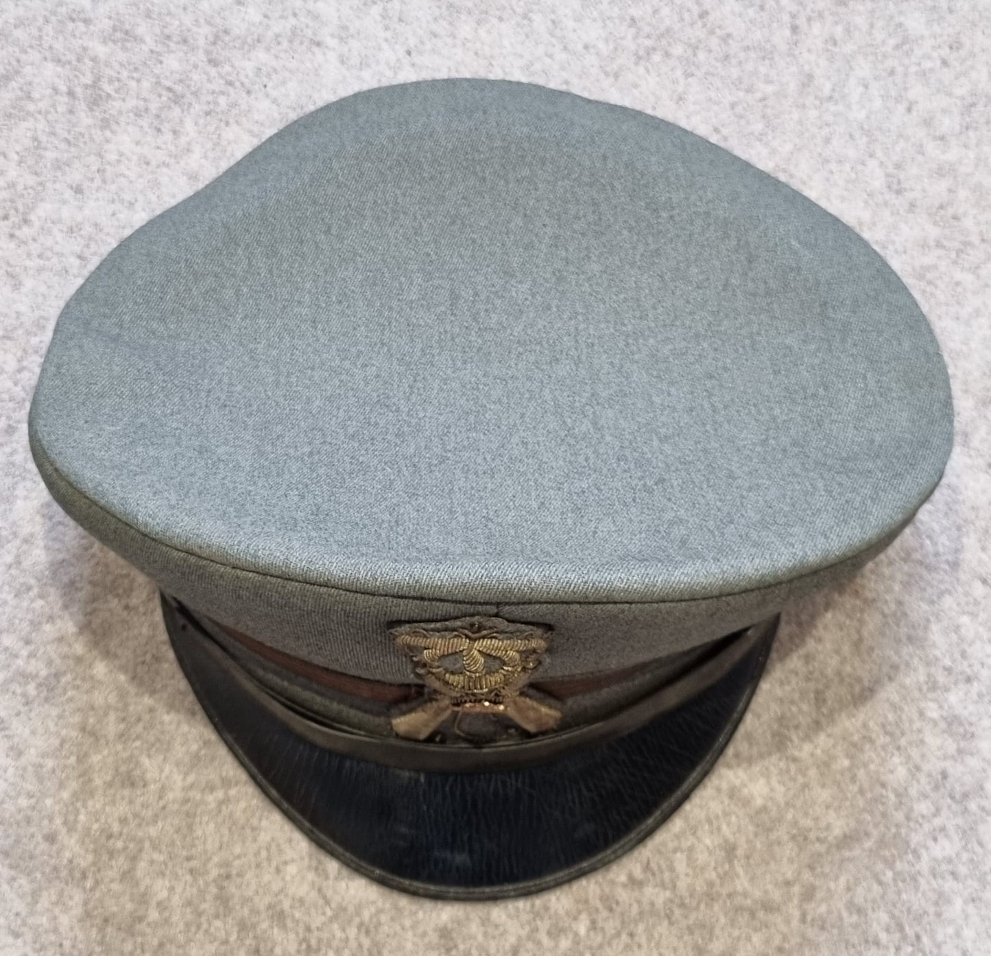 Rare WW2 Italian ‘San Marco’ Regiment Sub-Lieutenant’s Visor Cap (Marines)