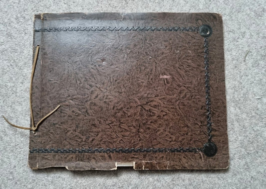 SOLD! Rare WW1 1915 German Eastern Front Photo Album 146 Photos + Ausweis