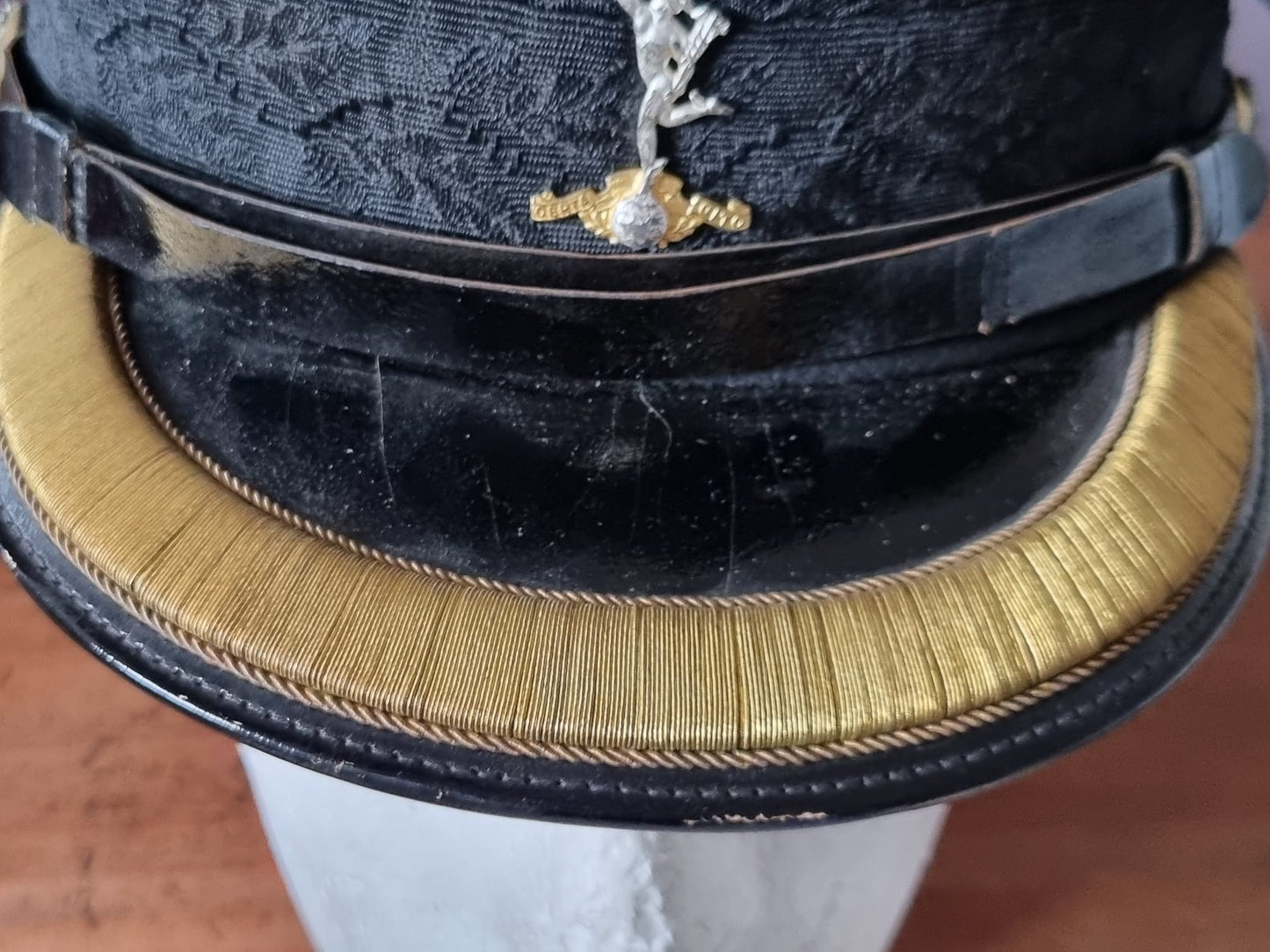 SOLD! WW2 British Staff Officer’s Royal Corps of Signals Visor Cap