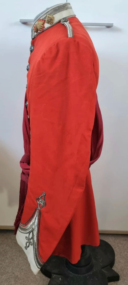 SOLD! Superb 1880 Victorian 3rd Durham Fusiliers Scarlet Tunic & Sash