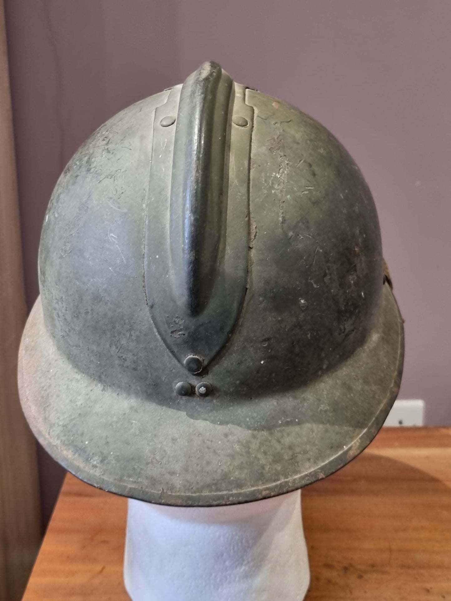 SOLD! WW2 French/Polish Army M26 ‘Adrian’ Helmet