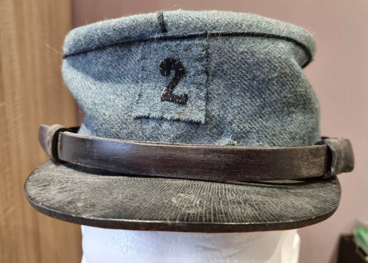 SOLD! 1930s French M30 Horizon Blue Kepi for the 2nd Infantry Regiment