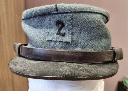 SOLD! 1930s French M30 Horizon Blue Kepi for the 2nd Infantry Regiment
