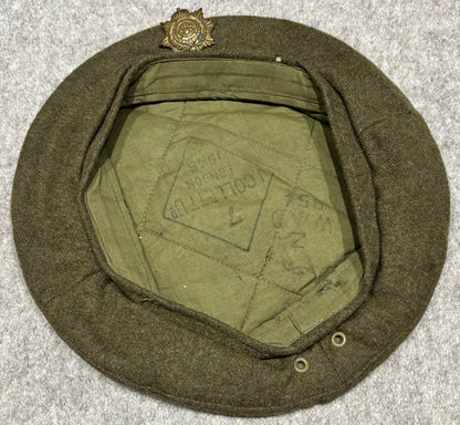 WW2 Royal Army Service Corps General Service Cap