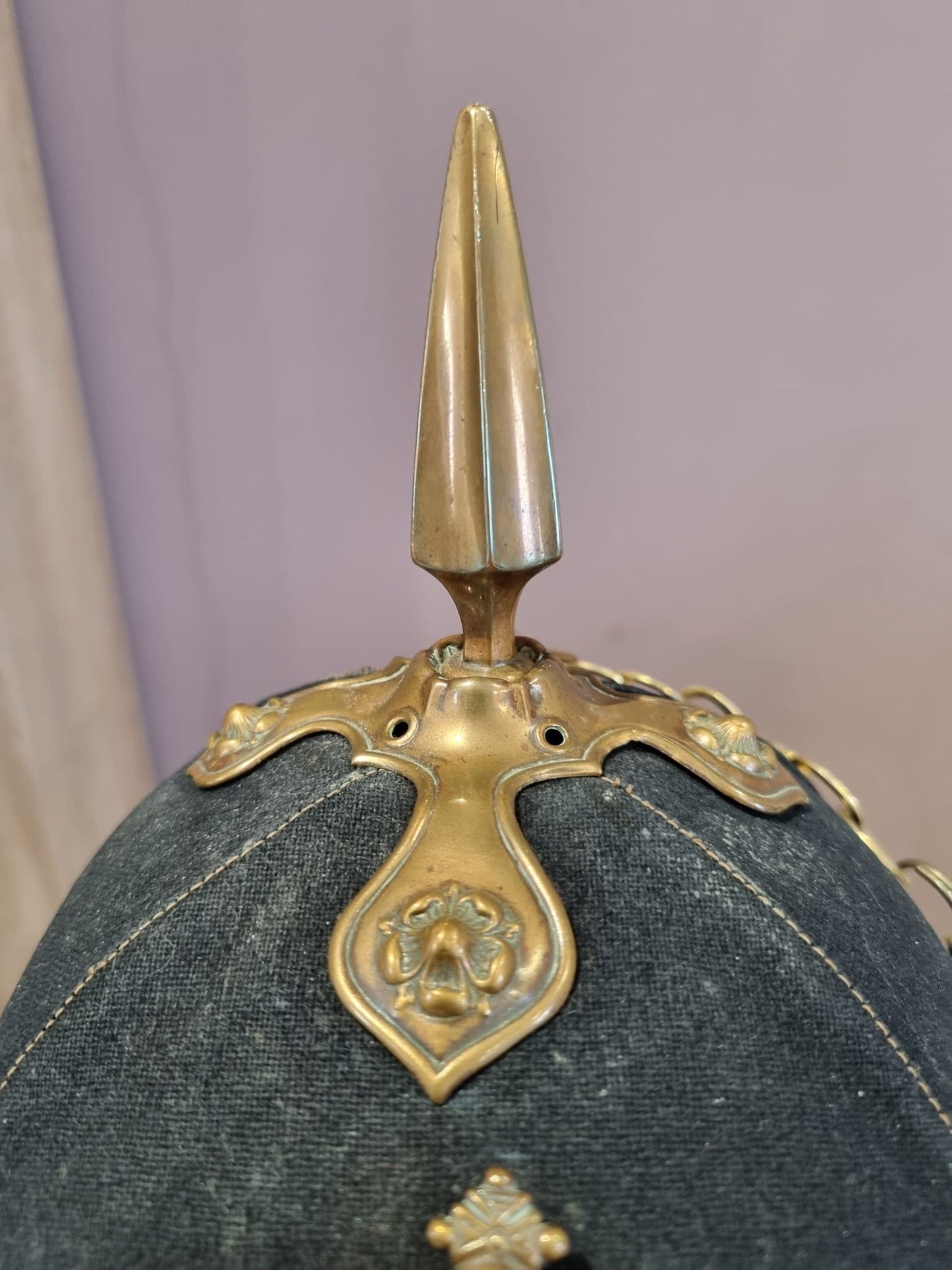 Victorian Hampshire Regiment Enlisted Man’s Home Service Helmet