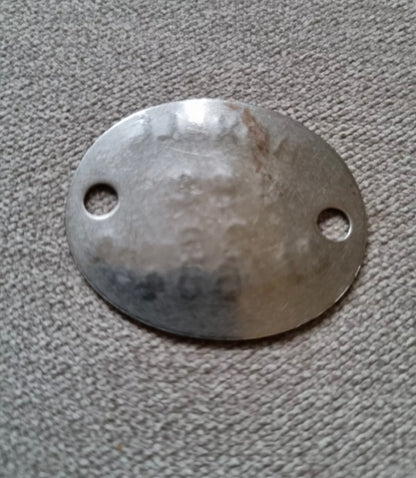 1914 (Emergency) Pattern WW1 Canadian Expeditionary Force Dog Tag for Boxall