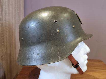 SOLD! WW2 Spanish Armed Police M42 ‘Modelo Z’ Helmet