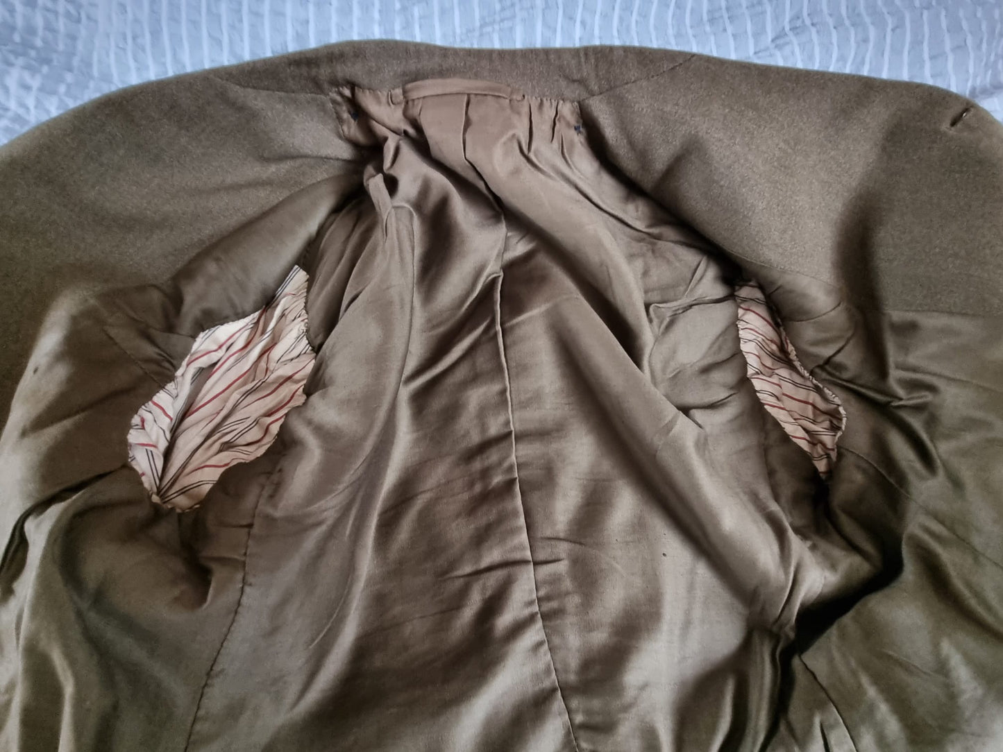 SOLD! WW2 British Army Captain’s Jacket and Sam Browne Belt, Dated 1939