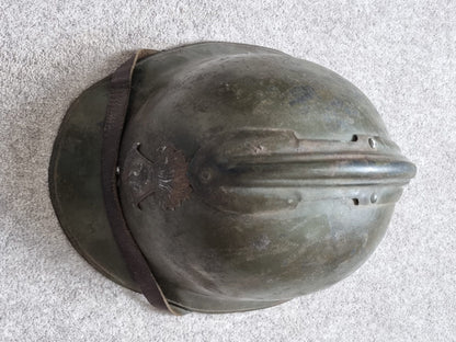 SOLD! WW2 French Colonial M26 ‘Adrian’ Helmet