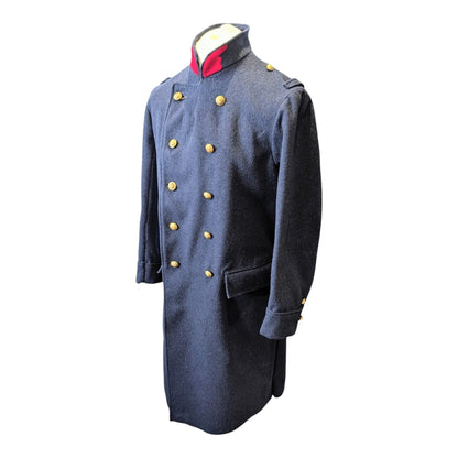WW2 1940 Dated French Army Infantry Dark Blue Greatcoat Unissued