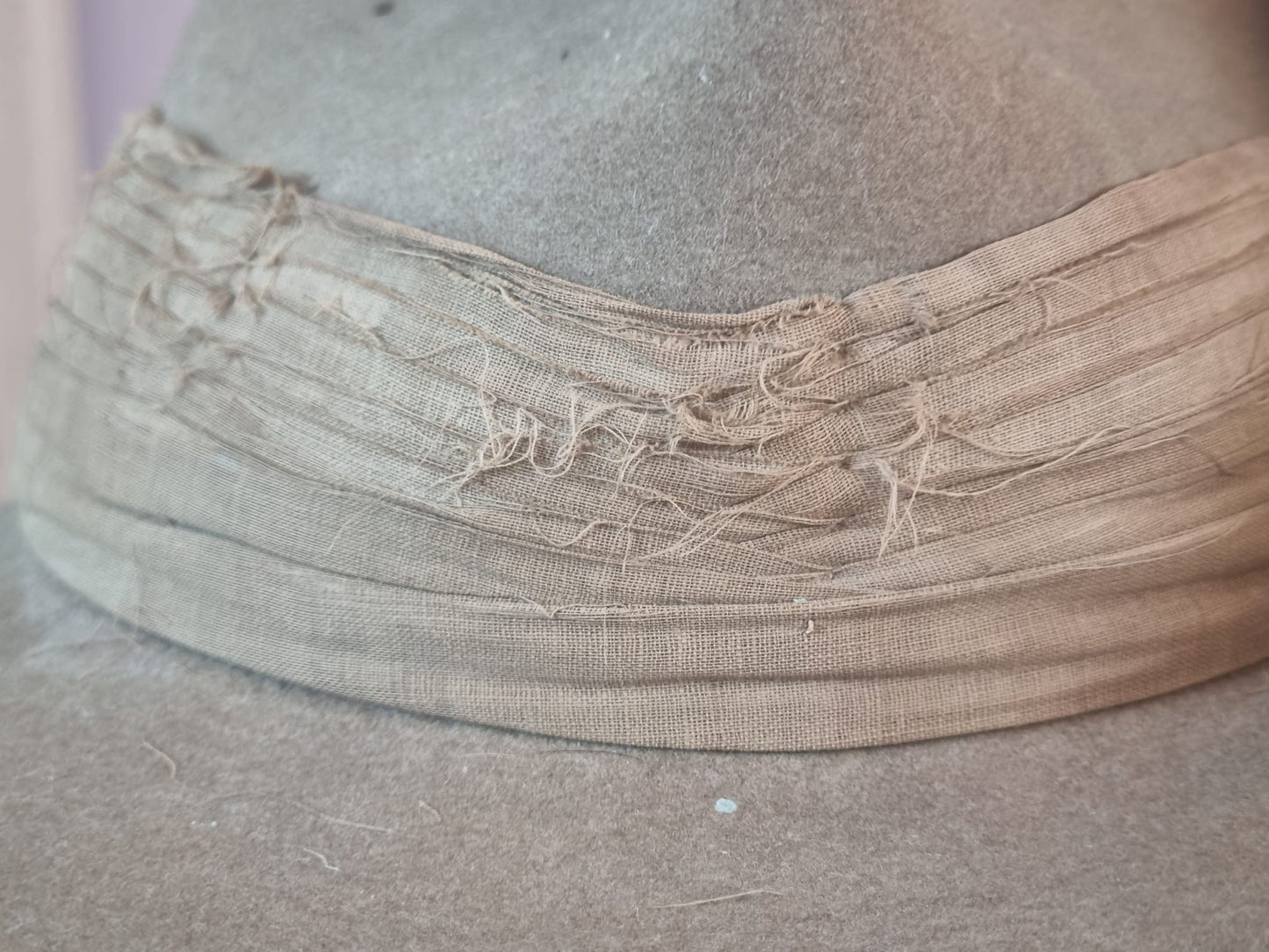 WW2 British Royal Artillery Slouch Hat, 1941 Dated