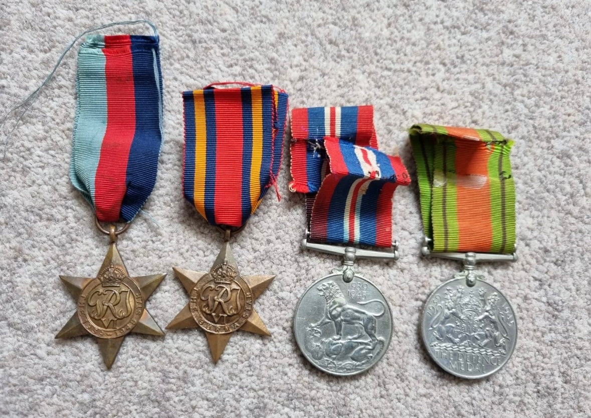 SOLD! Fantastic WW2 RAF Uniform Set to Corporal Arthur Norman Cotton, with Medals.