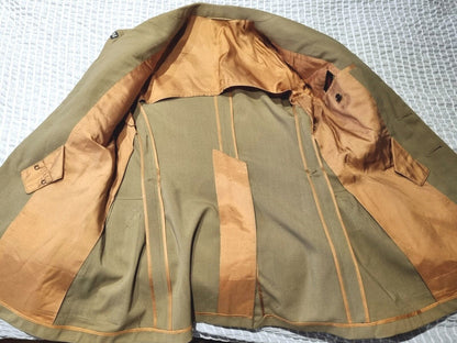 SOLD! WW2 RCAF Navigator's Summer Tunic, Named With Operations Mission Badge