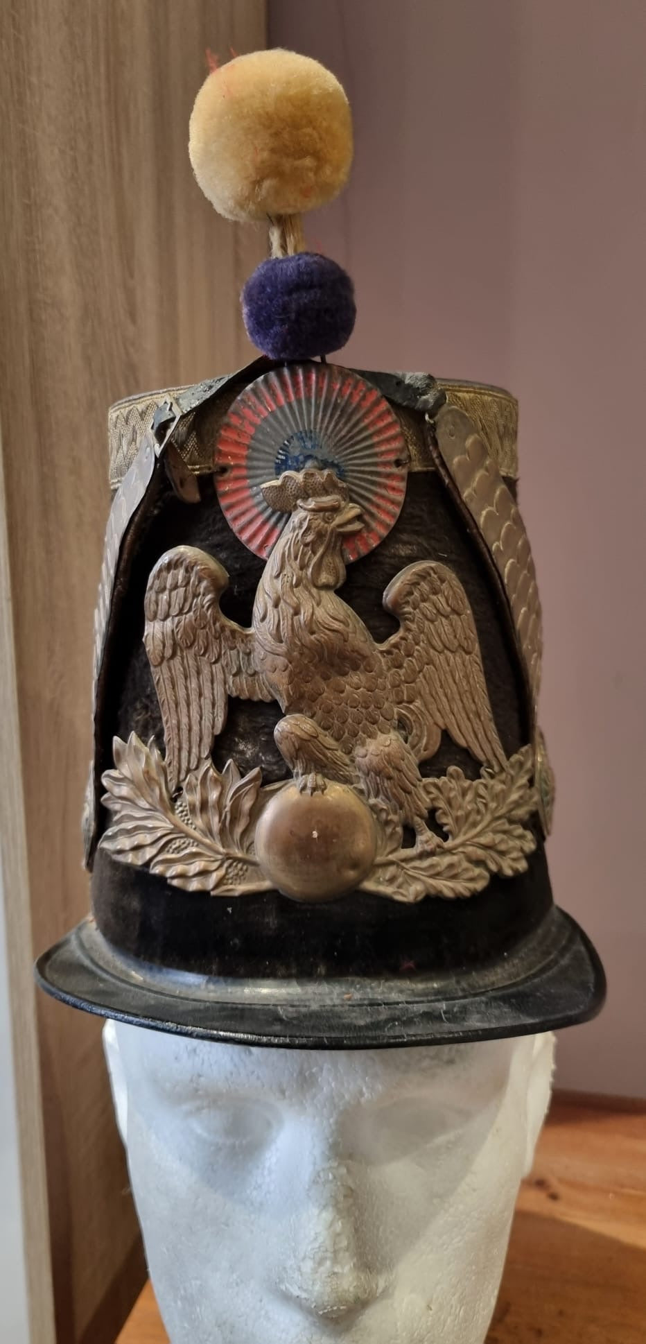 July Monarchy M1837 French National Guard Hunters Shako