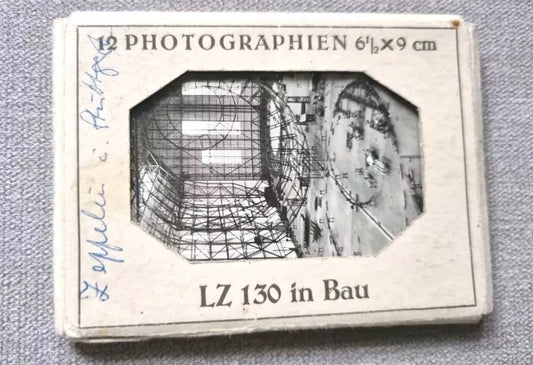 Rare 1930s Zeppelin LZ 130 Published 12 Photo Set