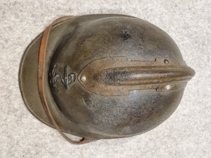 SOLD! WW2 French Colonial Navy M26 Adrian Helmet