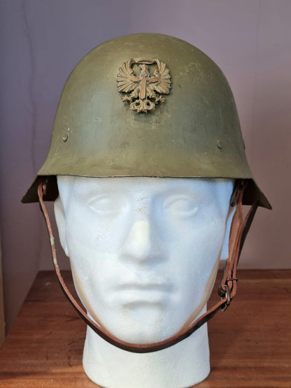 SOLD! WW2 Spanish M26 ‘Con ala’ Helmet with Francoist Badge