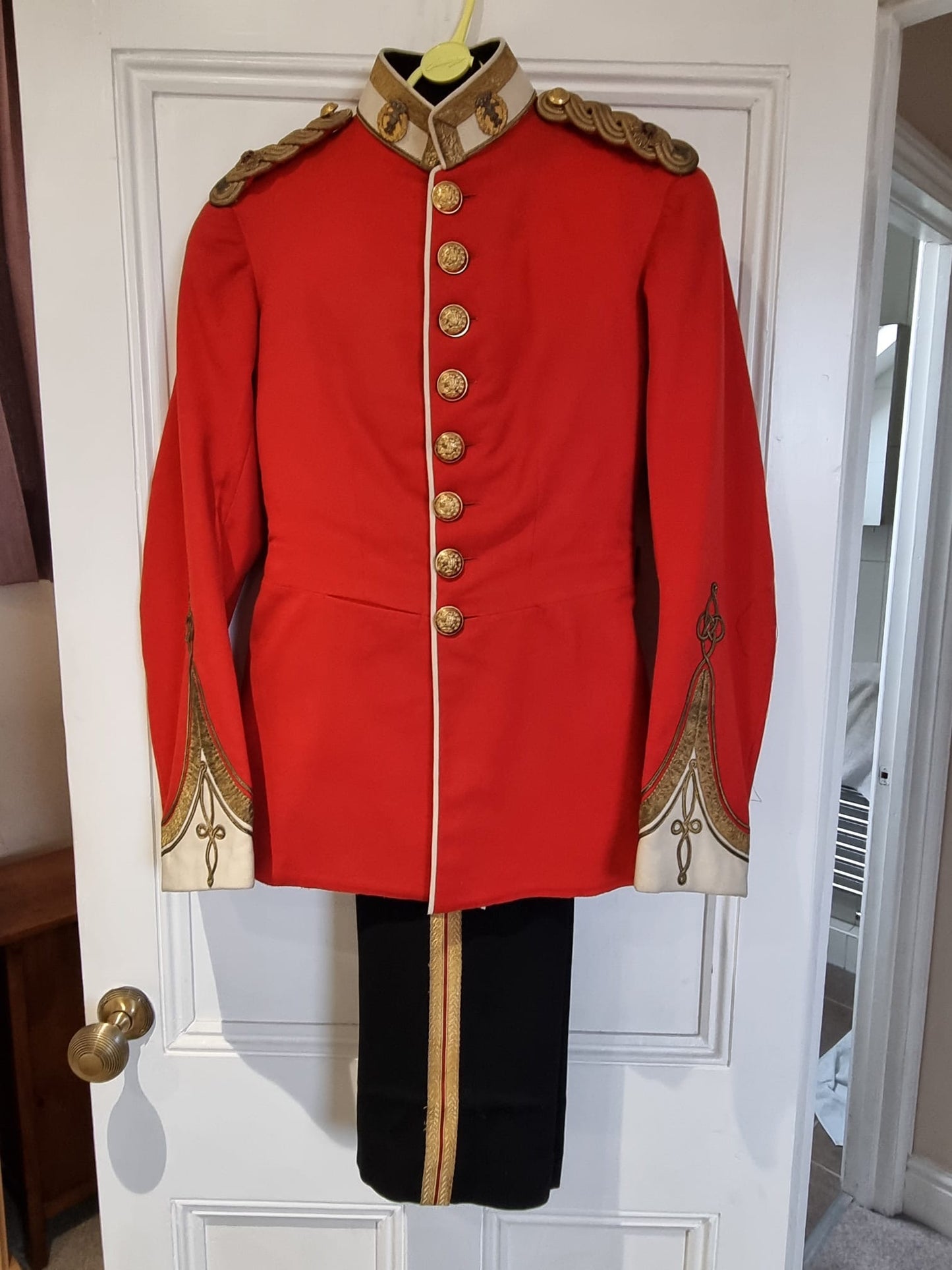 Victorian Middlesex Regiment (Militia Battalion) 2nd Lieutenant’s Jacket & Trousers