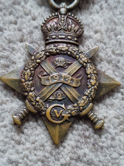 SOLD! WW1 Medal and Death Plaque Collection to Brothers William and Joseph Arthur Tilsley including 1914 Mons Star and MID Clasp, Enlisted Underage