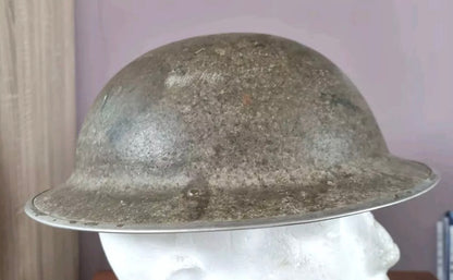 SOLD! WW2 British Army MK2 ‘Brodie’ Helmet, Dated 1940