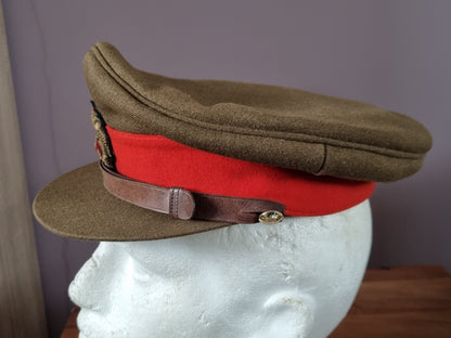 SOLD! Early 1950s British Colonel’s Royal Army Service Corps Visor Cap