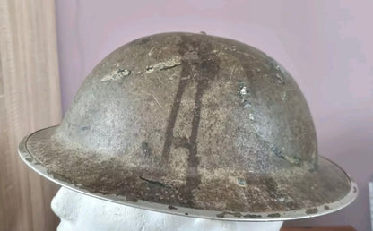 SOLD! WW2 British Army MK2 ‘Brodie’ Helmet, Dated 1940