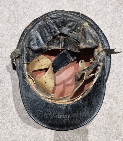 Rare WW2 Italian MVSN/GNR Armoured ‘M’ Brigade Motorcyclist’s Helmet