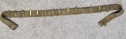 Unique WW1 Souvenir Belt with 14 British Army Cap Badges