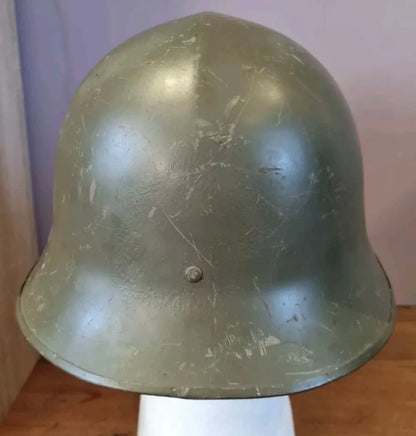 SOLD! WW2 Swedish M21 (2nd Pattern) Helmet, Named