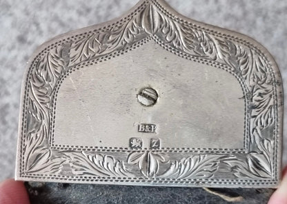 SOLD! Fantastic Victorian British Army Solid Silver Dress Crossbelt & Pouch