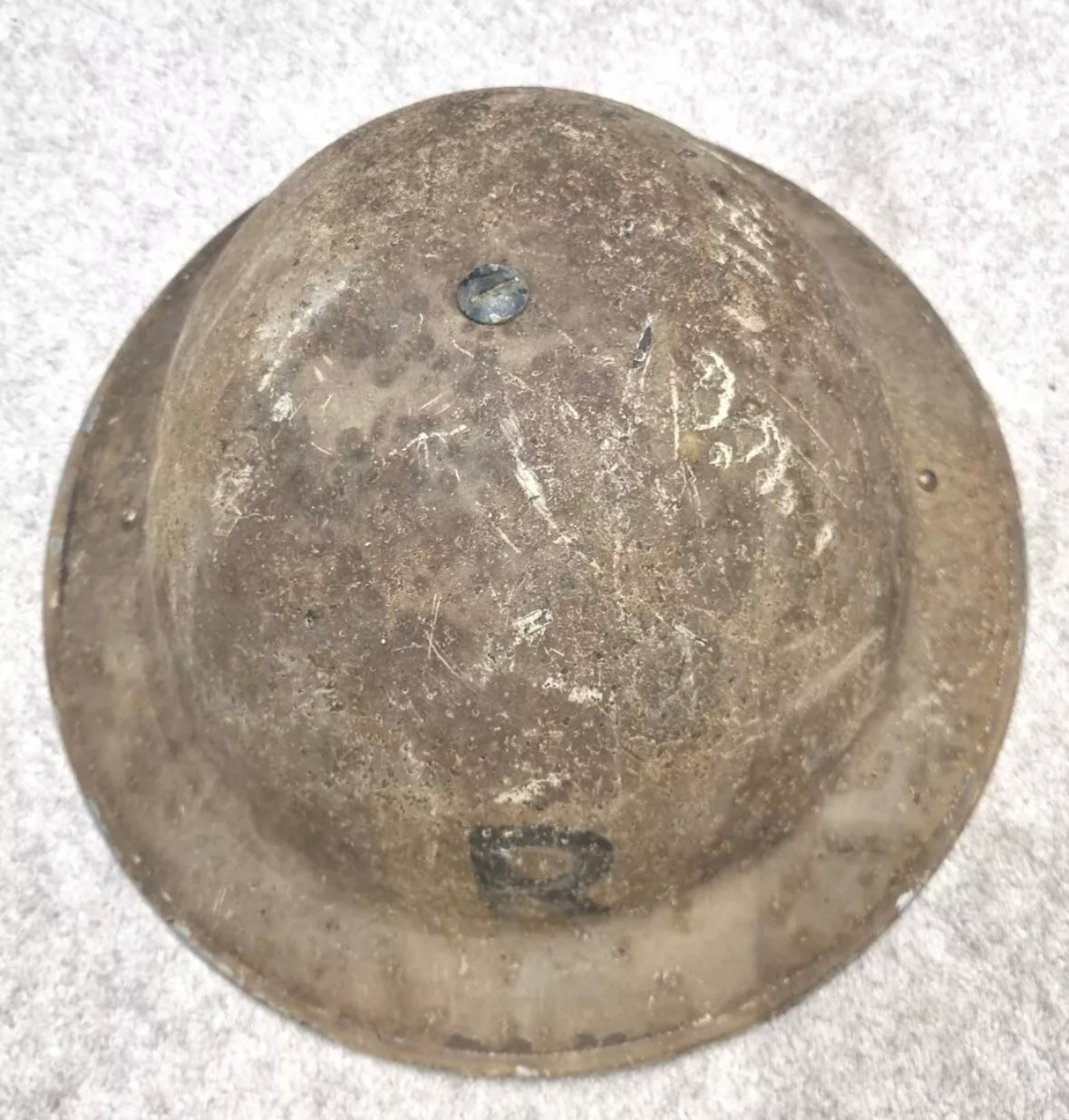 SOLD! WW2 British Rescue MK2 ‘Brodie’ Helmet