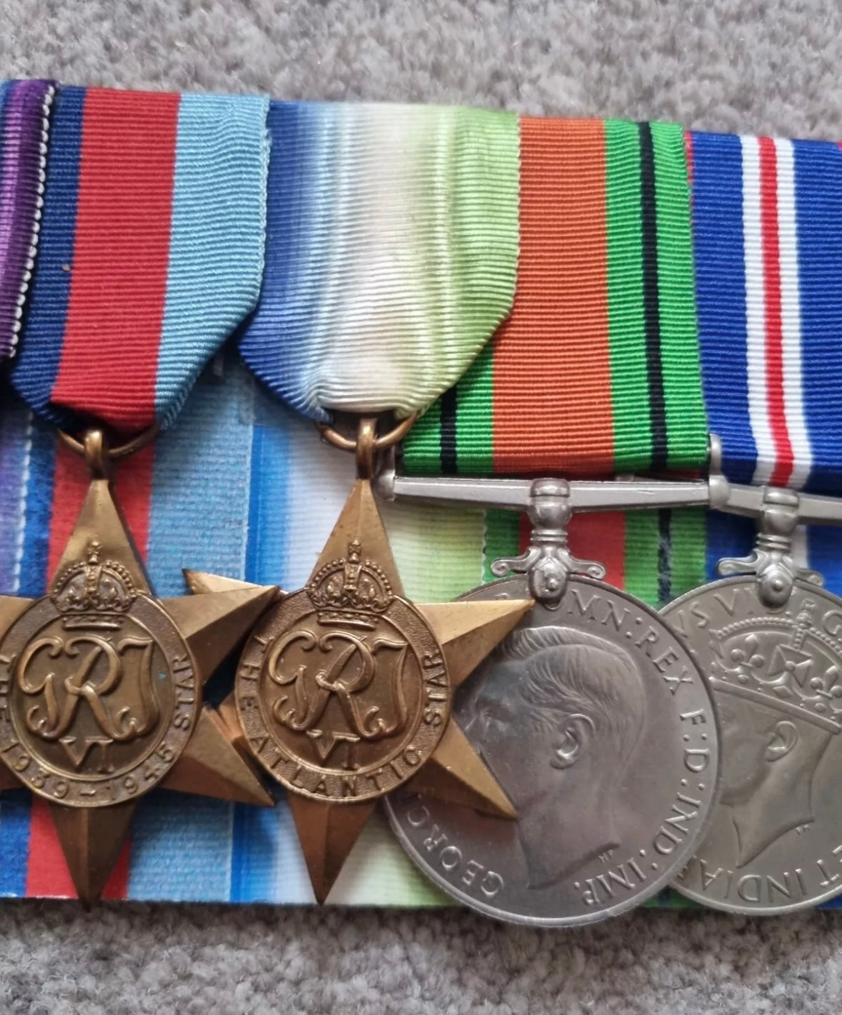WW1, WW2 & Royal Navy Long Service Medal Group to Petty Officer William George Nunn