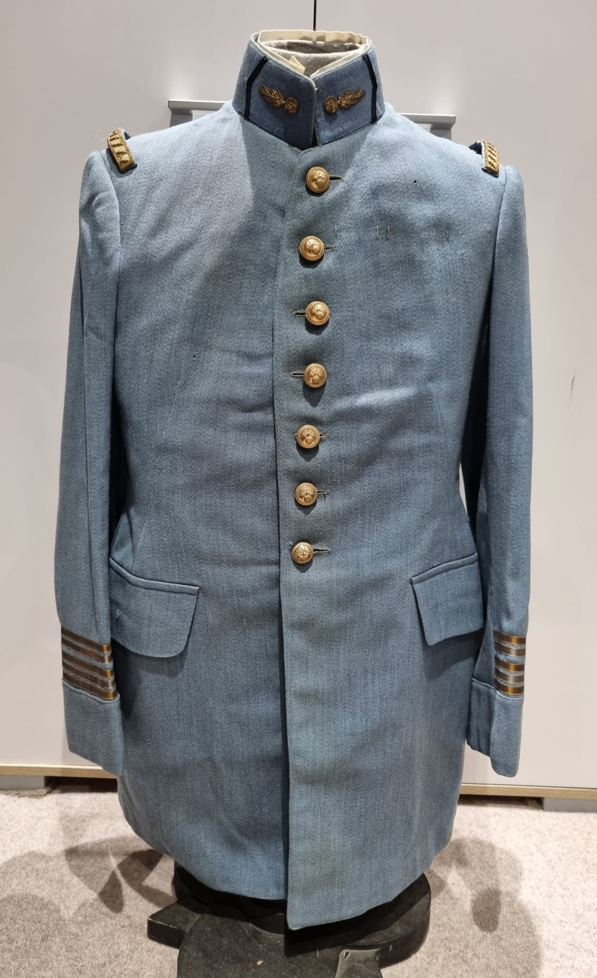 SOLD! Pre WW2 French Infantry Lieutenant Colonel’s M22 Horizon Blue Jacket