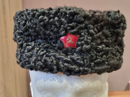 SOLD! Early Post-war Era Soviet Astrakhan Papakha Hat