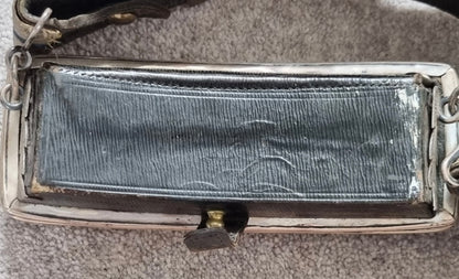 SOLD! Fantastic Victorian British Army Solid Silver Dress Crossbelt & Pouch