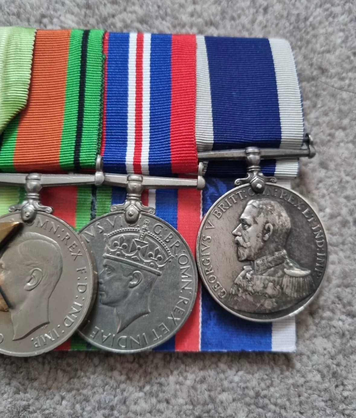 WW1, WW2 & Royal Navy Long Service Medal Group to Petty Officer William George Nunn